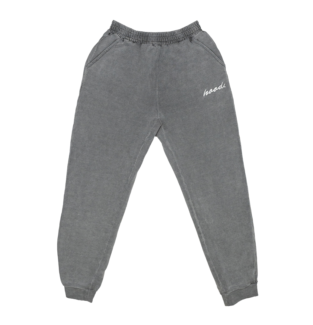 Premium Vintage Joggers - Steel Grey