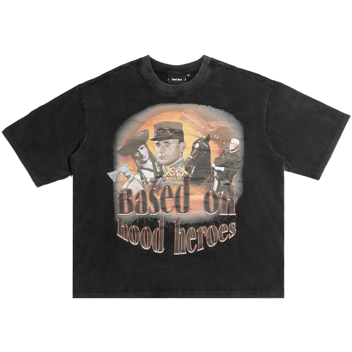 Vintage T-shirt - Based - Black