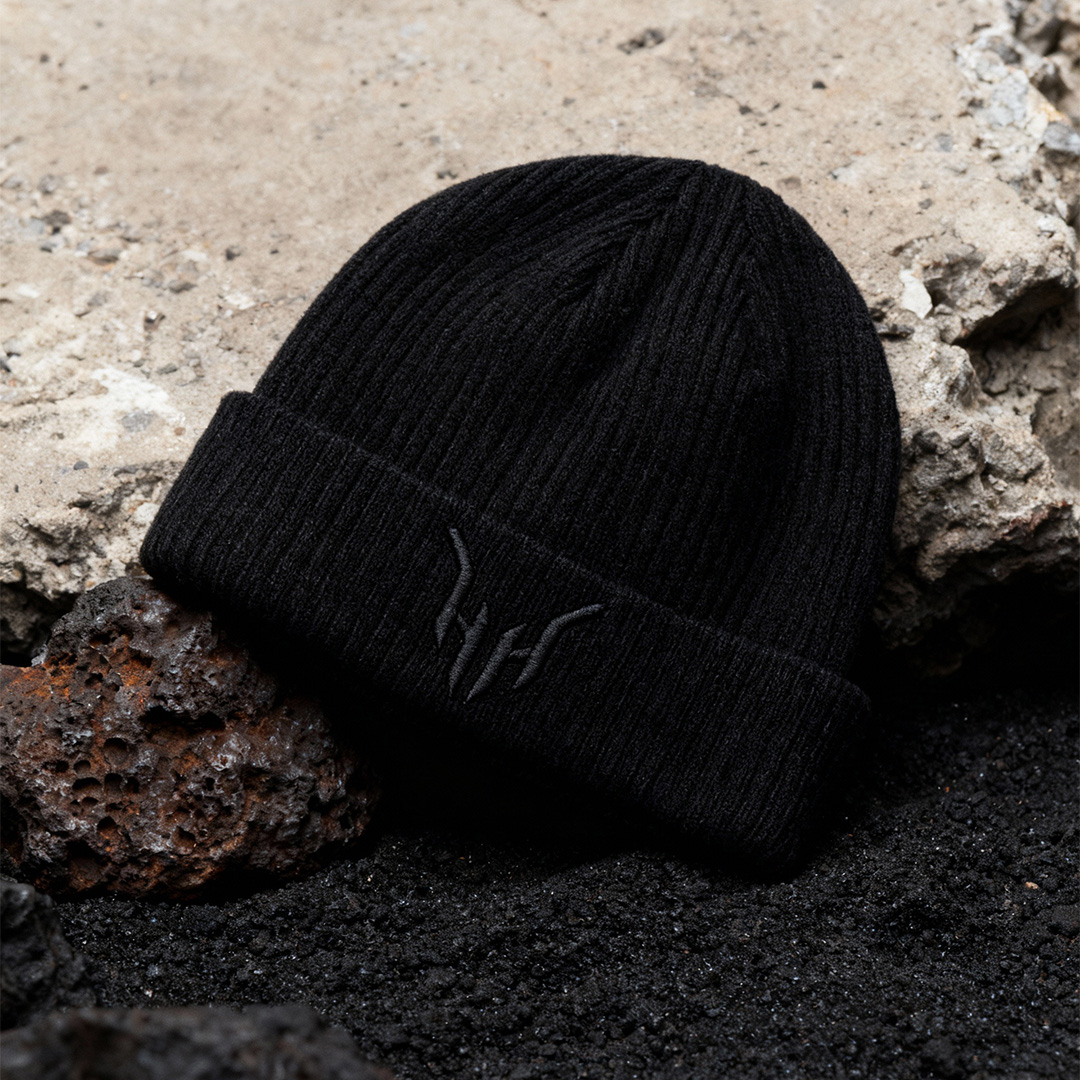 Winter Beanie Fly - Black