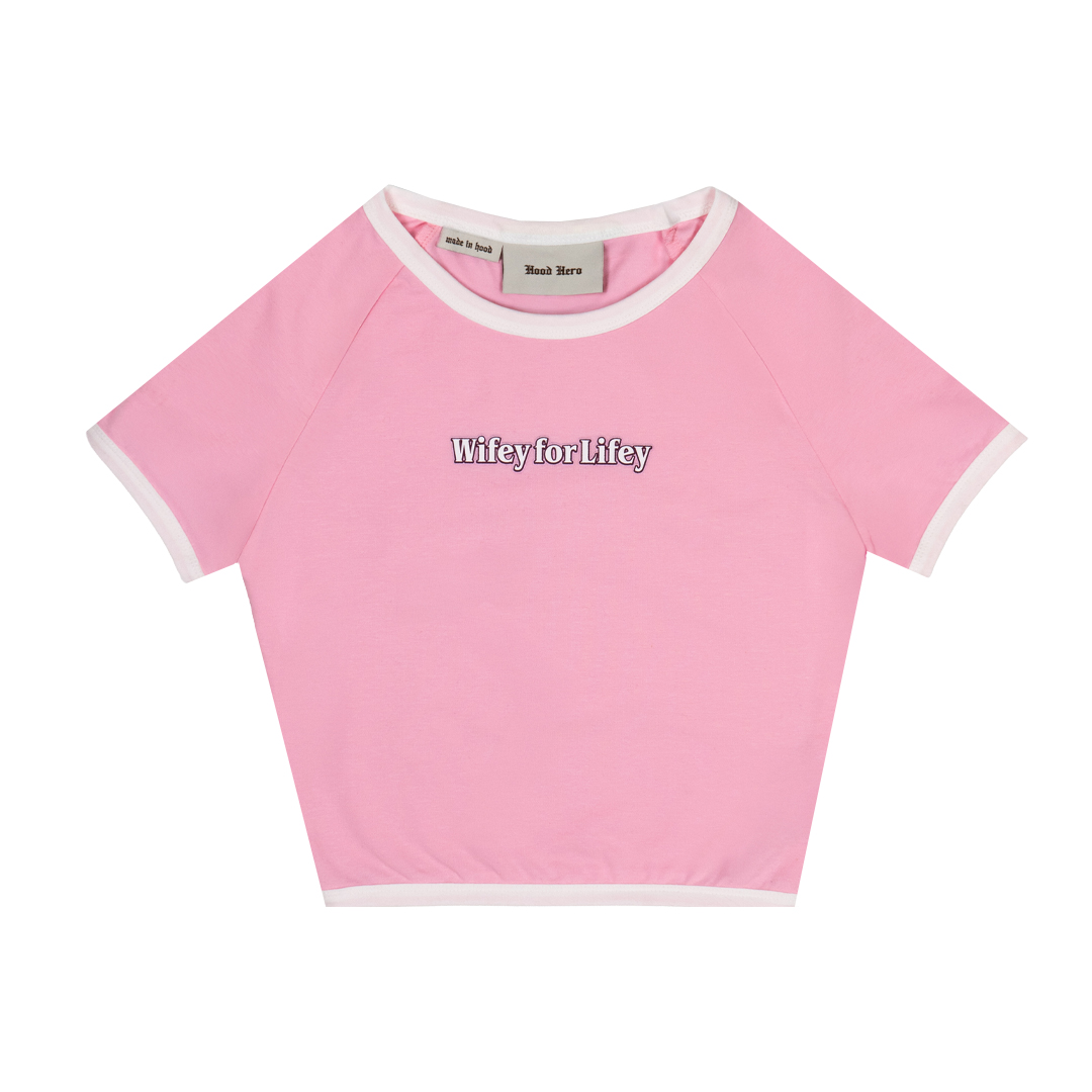 Crop top - Bubble Pink