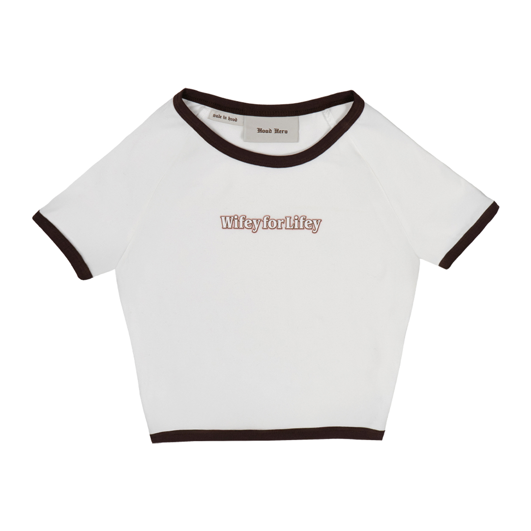 Crop top - Choco Cream