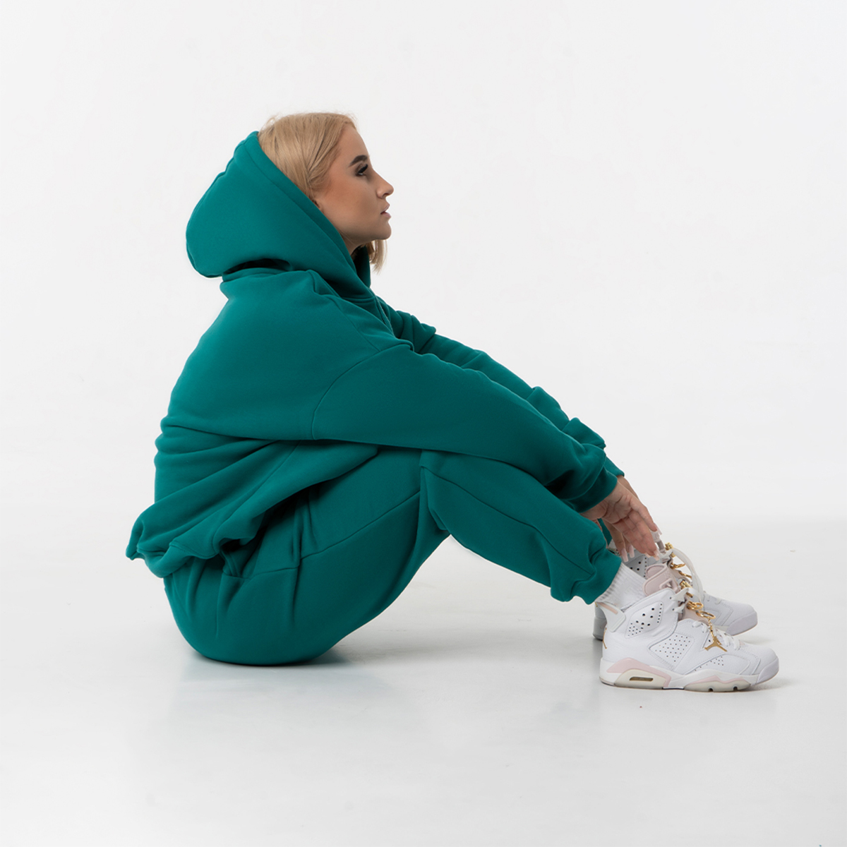 Dámske tepláky Comfy - Green