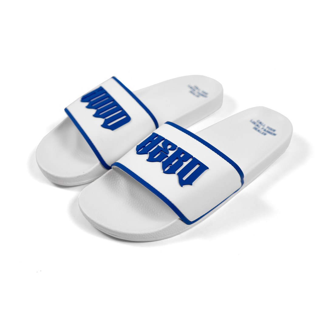 Hood Slides - White Clean