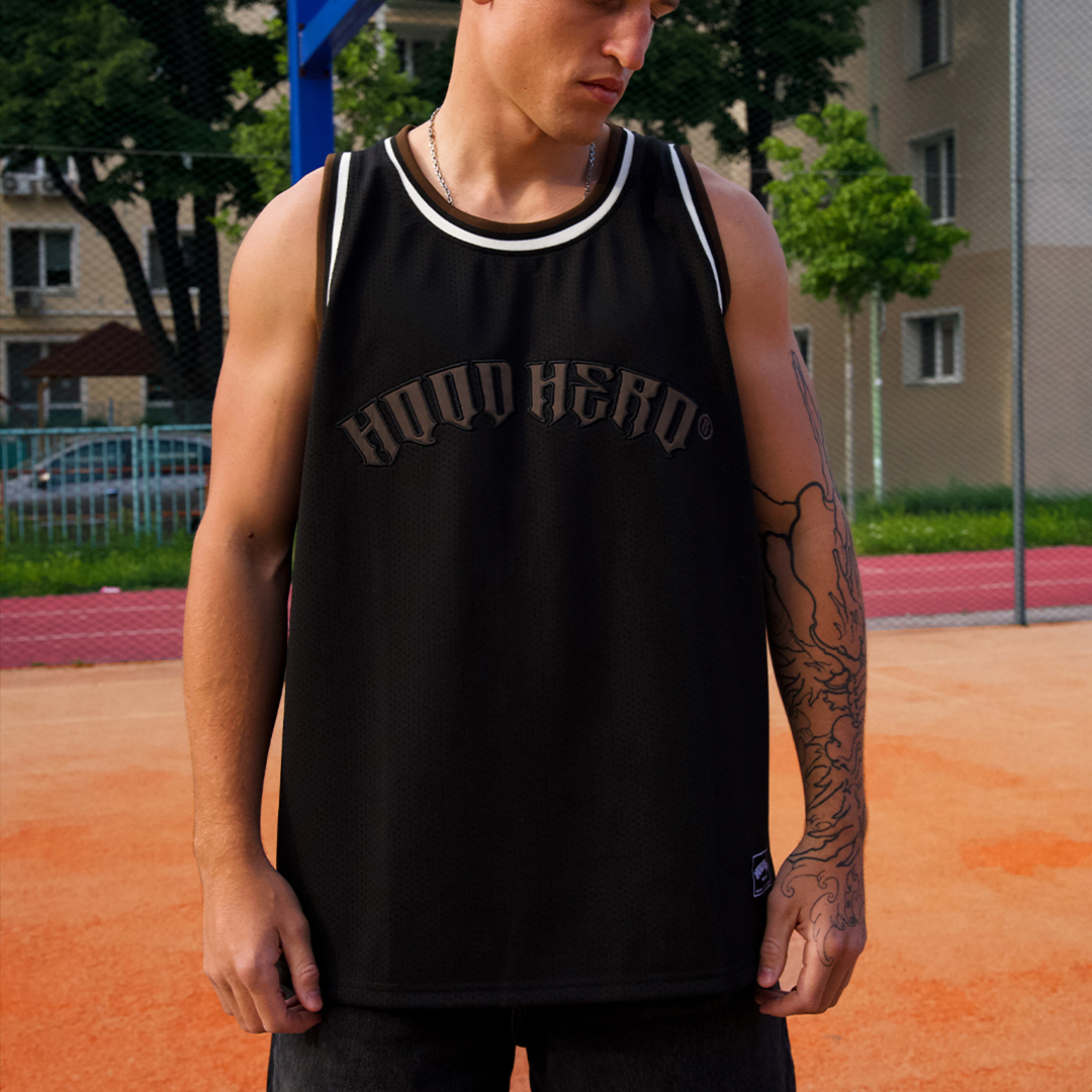 Tank Top Jersey - Black Classic