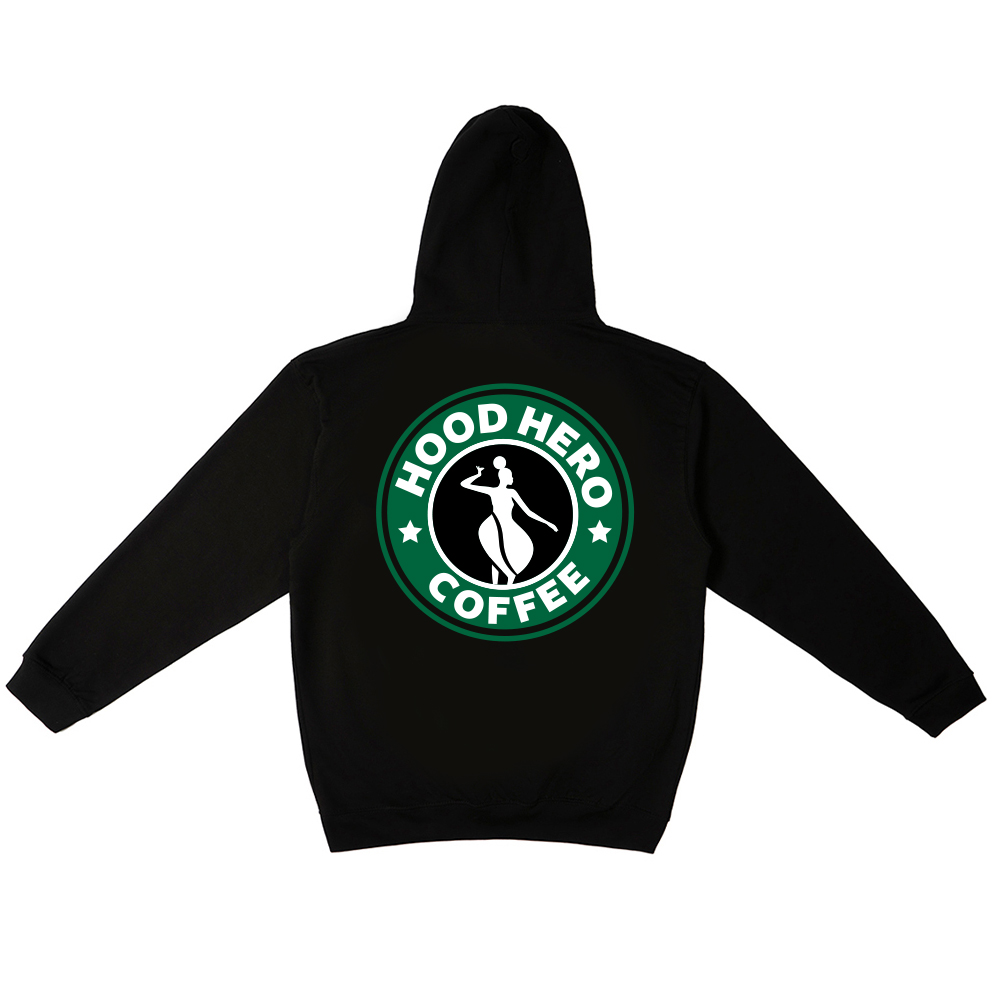 Hoodie Coffee - Black
