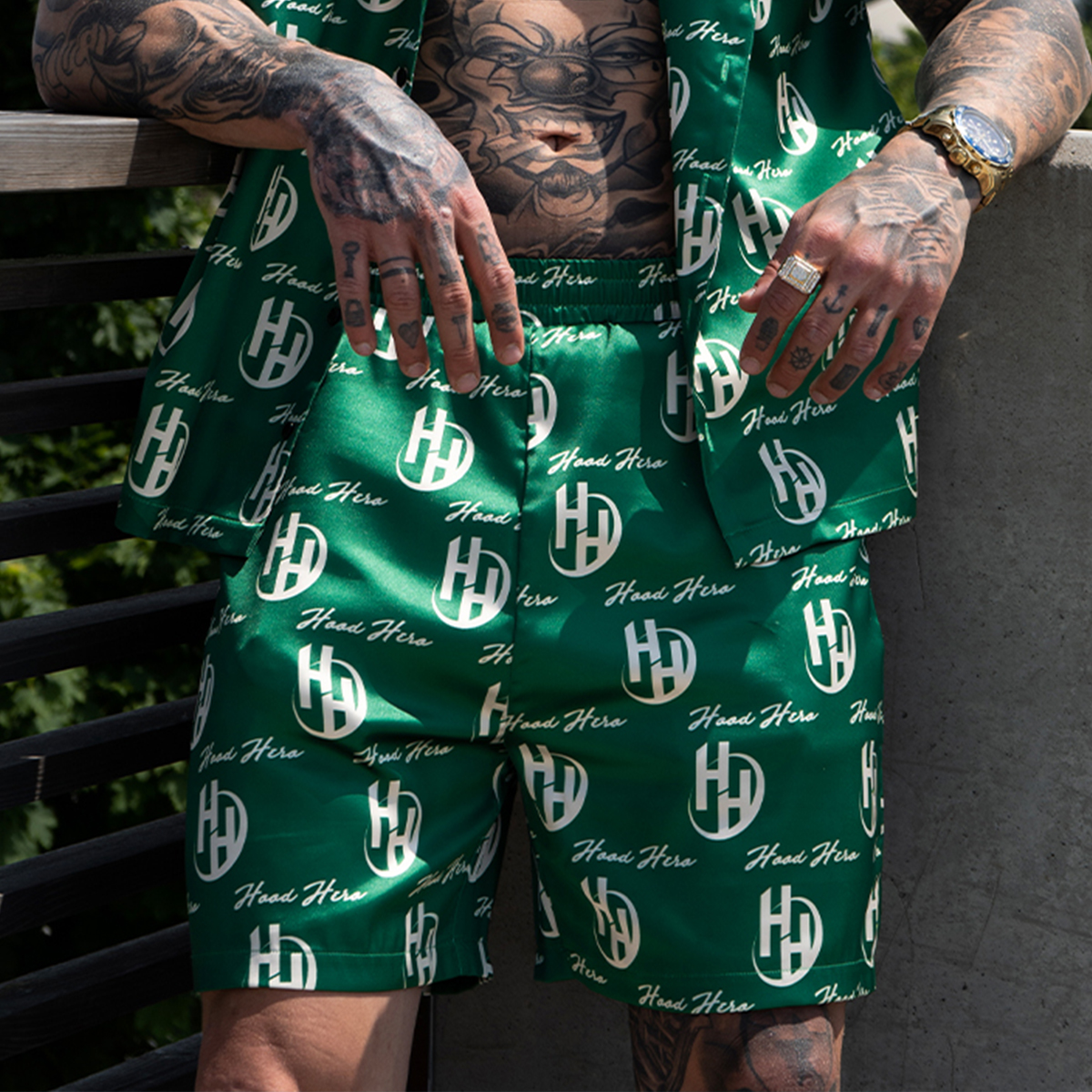 XXL - Kraťase Hollyhood - Green