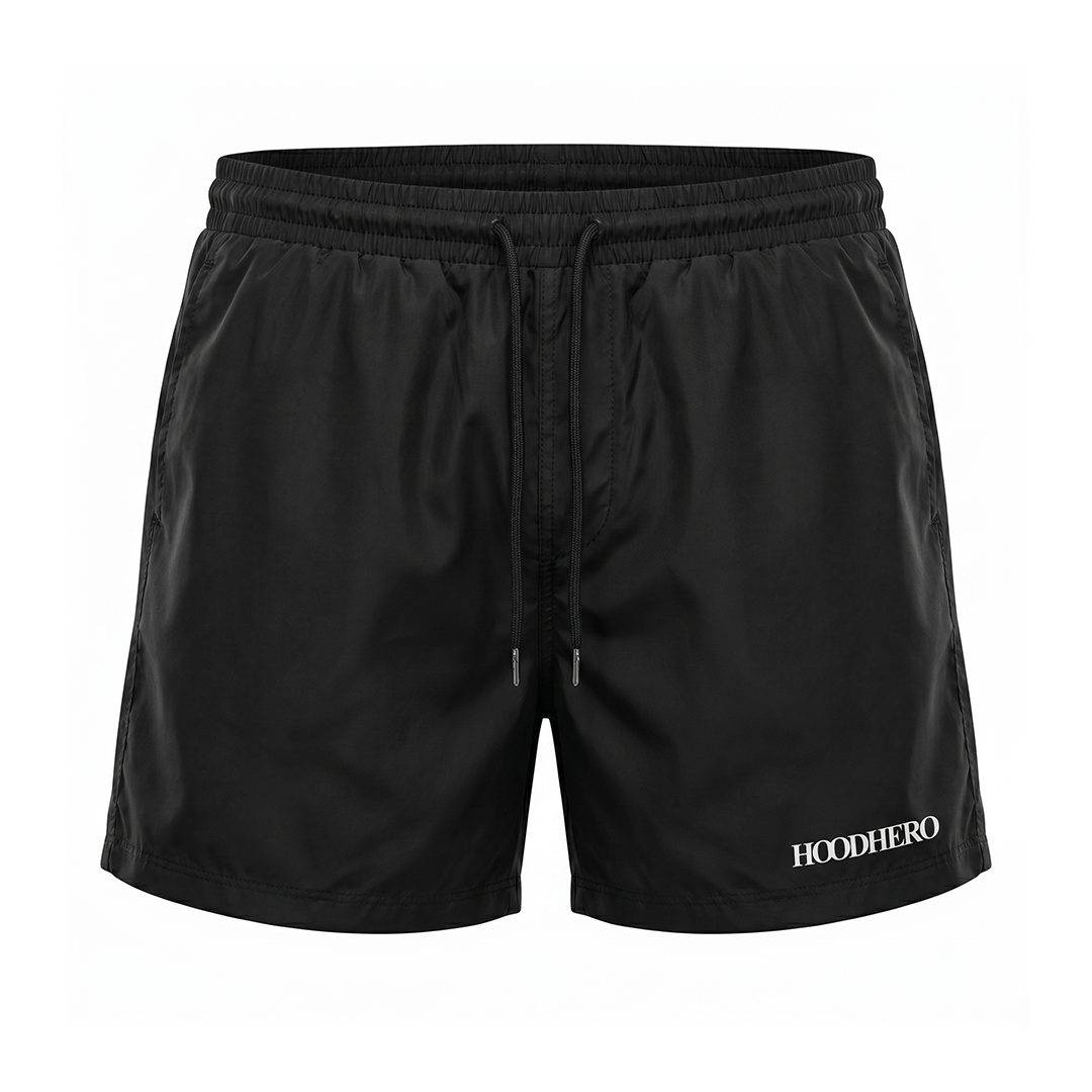 Men's Swim Shorts - Pure Black