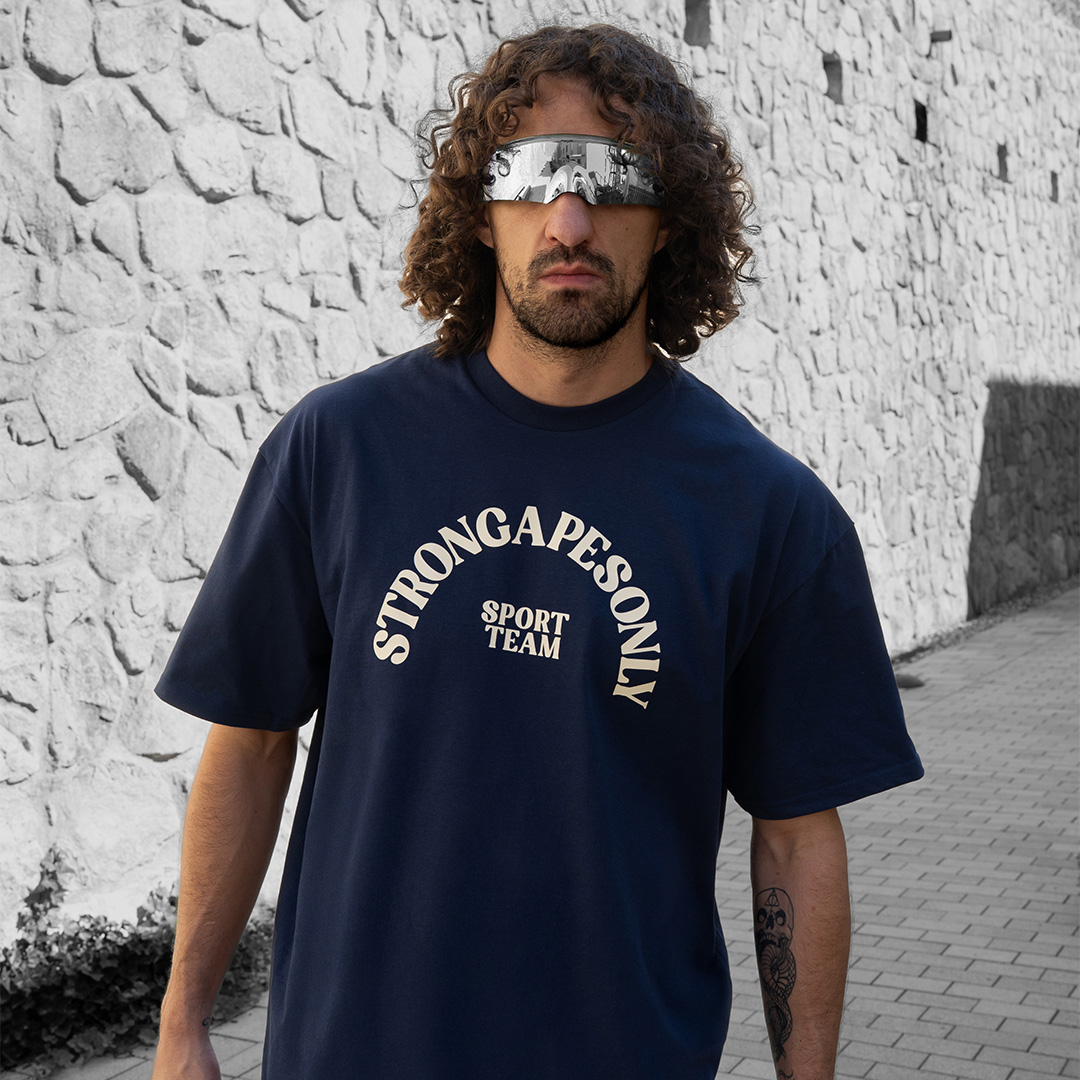 Tee Apes Sport - Navy
