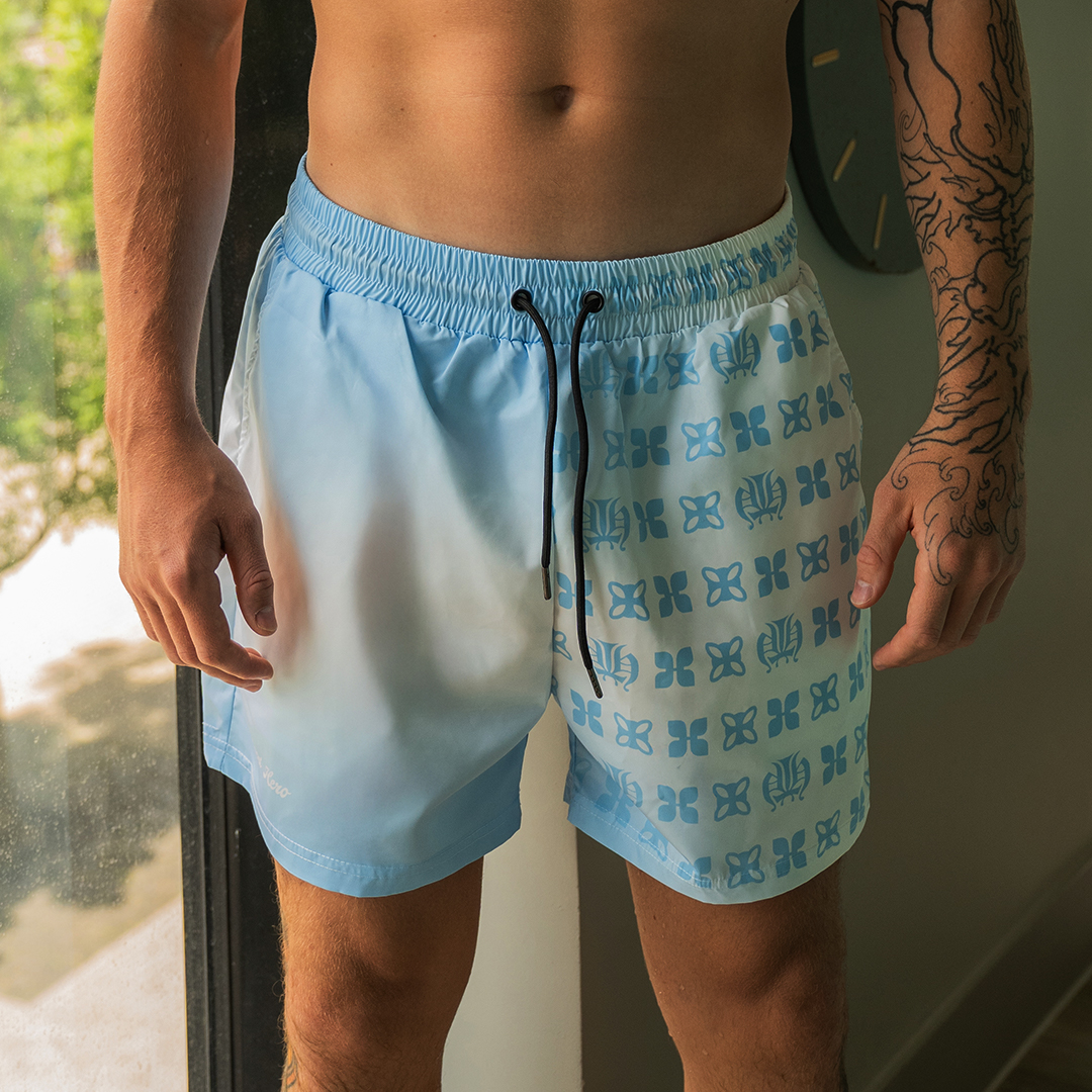 Men’s Swim Shorts - Baby Blue