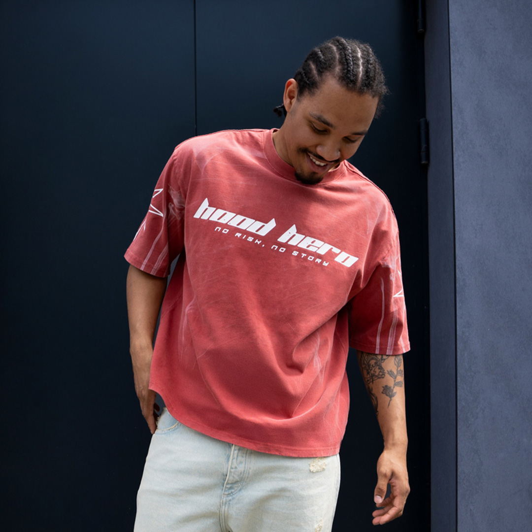 T-shirt No Risk No Story - Red
