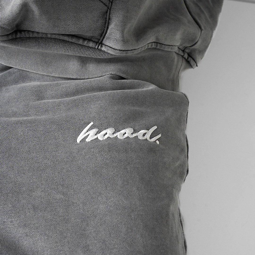 Premium Vintage Joggers - Steel Grey